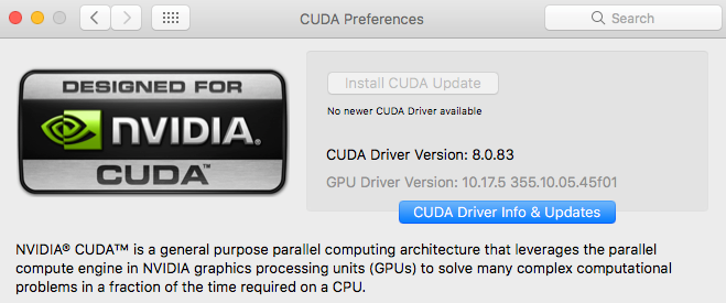 CUDA Preference