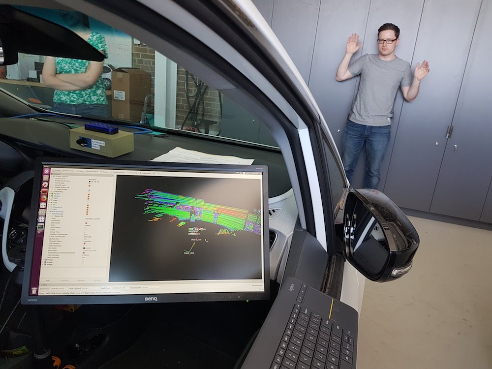 Zeus LIDAR working